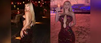 Flavia Laos recibió el Año Nuevo en Dubai. Flavia Laos realiza ritual para encontrar EL AMOR VERDADERO: "Quiere abrir su corazón"
