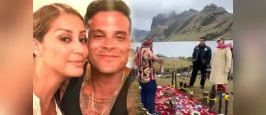 Karla Tarazona y Christian Domínguez son captados haciendo ritual en la Huaringa Karla y Christian Domínguez son captados haciendo ritual en las Huaringas y usuarios le recuerdan por sus tres años de relación: "Sudando frío"