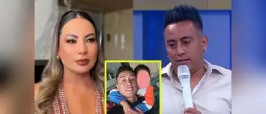 Hijo de Pamela López la interrumpió cuando hablaba mal de Christian Cueva. Pamela López es interrumpida por su hijo durante un en vivo mientras hablaba de Christian Cueva: "Gracias por..."