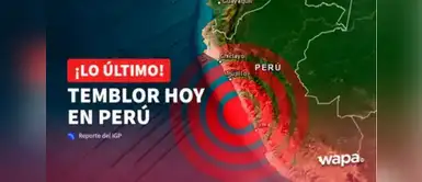 Temblor en Perú hoy, viernes 9 de enero de 2026. Temblor en Perú hoy, viernes 9 de enero de 2026: conoce dónde fue el epicentro