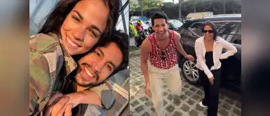 Santiago Suárez y su expareja Raysa Ortiz se reencuentran. Santiago Suárez sorprende al aparecer junto a su ex Raysa Ortiz y promocionar su negocio de marcianos
