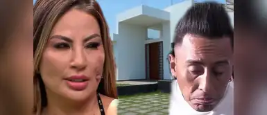 Christian Cueva y Pamela López enfrentados una vez más Cueva intenta conciliar con Pamela López ofreciéndole una casa y carro, pero ella rechaza su oferta y aclara: "Son 8 inmuebles"