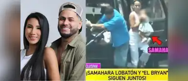 Samahara Lobatón y Bryan Torres son captados juntos en iglesia evangélica tras denuncias de agresión en programa TV. Samahara Lobatón y Bryan Torres reaparecen juntos ingresando a iglesia tras revelarse agresión en ‘Amor y Fuego’