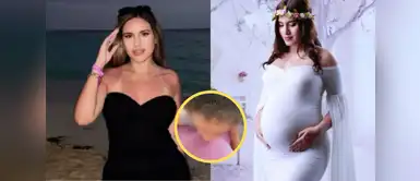 Darinka Ramírez mostró su avanzado embarazo y la reacción de la hija de Farfán. Darinka Ramírez presume su pancita de embarazo y enternece al compartir la reacción de la hija de Farfán: “Te amo, hermanita”