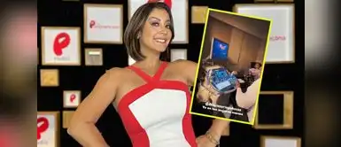 La presentadora en algún momento reveló su deseo de tener una niña. Karla Tarazona sorprende al visitar clínica de fertilidad: ¿Se viene otro bebito?