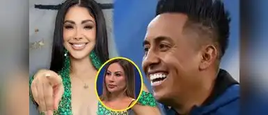 Pamela Franco saca pecho por Cueva. Pamela Franco desafía a López y defiende su relación con Christian: “Si Christian me quiere dar algo, ¿por qué no? Es mi pareja”