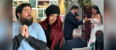 El creador de contenido y la periodista pasaron a las filas de los casados. Hugo Lezama, 'Cinesmero', y Romina Delgado se casan y así fue la romántica ceremonia civil