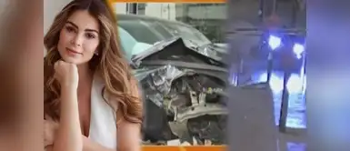 Revelan las imágenes del accidente que sufrió Laura Spoya Sale a la luz el video del fuerte accidente vehicular que envió a Laura Spoya a emergencias