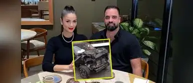 Ex esposo de la presentadora de TV rompió su silencio. Brian Rullan expresó su ANGUSTIA tras el grave accidente de Laura Spoya: “Estoy sacado de onda”