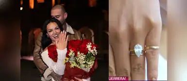 Angie Arizaga expone el romántico diseño de su anillo de compromiso creado por Jota. Angie Arizaga sorprende al mostrar los detalles exclusivos de su anillo de compromiso creado por Jota: “Es perfecto”