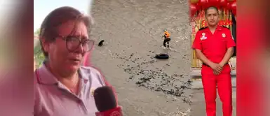 Familiar de policía arrastrado por el río Rímac y clamen que lo encuentren Tía del policía arrastrado por el río Rímac LLORA y suplica encontrarlo: “Él daba su vida por los animales”