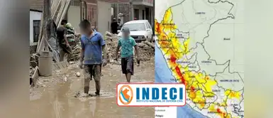 Alerta por lluvias extremas: advierten posible activación de quebradas en seis regiones del Perú. ALERTA ROJA en Perú: INDECI advierte riesgo de huaicos por lluvias extremas en seis regiones para las próximas 24 horas