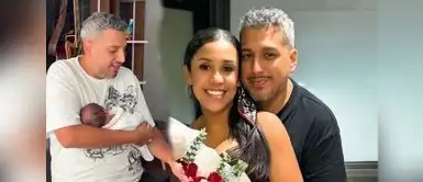 ¡Por fin! acabó la espera y el primogénito de Ricardo Mendoza nació. Ricardo Mendoza revela el nombre de su bebé y sorprende con el significado: “Tiene personalidad”