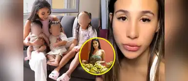 Samahara Lobatón revela cómo se gana la vida por sus hijos Samaraha defiende su maternidad y revela que se “mata” trabajando por sus hijos