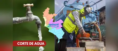 Corte de agua este 03 de marzo por hasta 12 horas: horarios y distritos afectados, según Sedapal ¡SIN AGUA POR HASTA 12 HORAS! Sedapal confirma los distritos que sufrirán el corte masivo del servicio este 3 de marzo