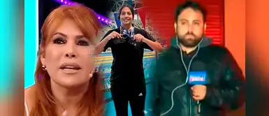 Magaly Medina pone un alto a su reportero Magaly Medina PONE EN SU SITIO en vivo a su reportero por TERRIBLE comentario en marcha en honor a Lizeth Marzano