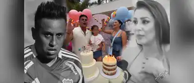 Christian Domínguez y Pamela Franco juntos ¿Reconciliación a la vista? Christian Domínguez y Pamela Franco se muestran juntos en fiesta de su hija