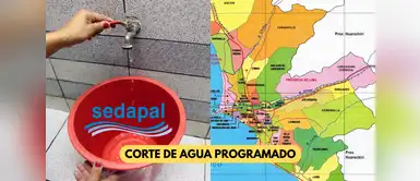 Sedapal anuncia corte de servicio del 12 al 18 de marzo: estos son los distritos afectado ¡1 SEMANA SIN AGUA! Sedapal confirma MASIVO CORTE DE SERVICIO del 12 al 18 de marzo: conoce AQUÍ los 52 sectores afectados