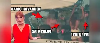 Magaly Medina obtuvo PATROCINIOS para el ‘AMPAY’ de Mario Irivarren y Said Palao: Magaly Medina obtuvo patrocinios para el ampay de Mario Irivarren y Said Palao