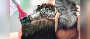 El tinte casero que ayuda a cubrir las canas. ¡Adiós a las canas! Tinte natural y libre de químicos que cubre las canas y da brillo al cabello