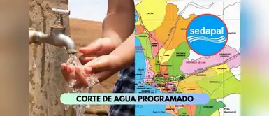 Sedapal confirma corte de agua este 31 de marzo en 8 distritos por hasta 12 horas. Sedapal confirma corte de agua este 31 de marzo en 8 distritos: conoce aquí las 114 zonas afectadas y el horario de reconexión