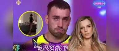 Said Palao deja en shock. Said Palao y misteriosa mujer en el ojo de la tormenta, mientras Ale estaba de viaje