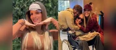 Alejandra Baigorria causa emoción al cumplir sueño de su ‘nana’ con viaje todo pagado. Alejandra Baigorria enternece al llevar a su ‘nana’ en su primer viaje en avión con todo pagado: "Es mi segunda mamá, me dio todo"