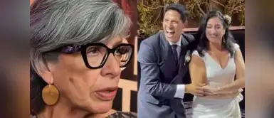 Michelle Alexander considera que el actor debe estar acostumbrado ante estas cosas. Michelle Alexander toma FIRME POSTURA tras rumores de ampay a su yerno: "No había nada"