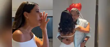 María Pía Copello rompe en llanto al sorprender a su esposo Samuel Dyer en su cumpleaños. María Pía Copello emociona al sorprender a su esposo Samuel Dyer en su cumpleaños y se quiebra: "Gracias por todo..."