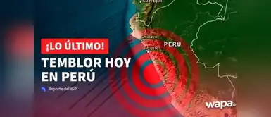 Sismo en Perú: IGP reporta magnitud URGENTE | Temblor se registra en Perú este sábado 11 de abril: IGP confirma en dónde fue el epicentro