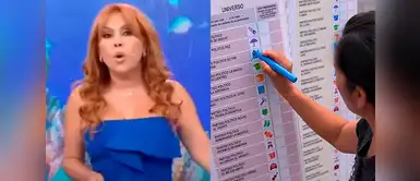 Magaly Medina pide a los peruanos informarse antes de votar este 12 de abril. Magaly Medina pide a los peruanos informarse antes de ir a votar: “No podemos darle nuestro voto a alguien solo porque nos hace reír”