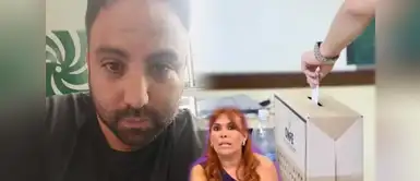 Reportero de Magaly Medina expone situación en centro de votación ‘Urraco’ de Magaly Medina estalla contra la ONPE por retraso en entrega de material en su mesa de votación