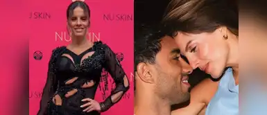 Alejandra Baigorria brilla con imponente vestido cut out en su premiación en España. Alejandra Baigorria se roba miradas con vestido de la venganza en premiación en España, acompañada de Said Palao
