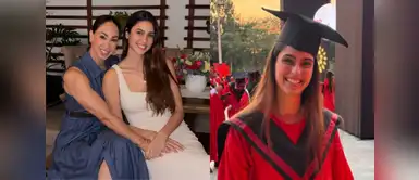 Melissa Loza deslumbra en graduación de su hija Flavia Ramos con un look ultra chic. Melissa Loza acapara flashes en la graduación de su hija Flavia Ramos con impecable atuendo veraniego