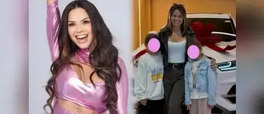 Andrea San Martín festeja compra de camioneta junto a sus hijas seguidores. Andrea San Martín PRESUME su nueva camioneta junto a sus hijas tras su éxito como EMPRESARIA