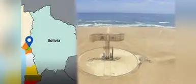 Pese de las promesas iniciales, el territorio permanece hoy como una extensión desértica La playa de 5 km que podría dar acceso al mar a Bolivia hasta 2091, pero hoy está abandonada