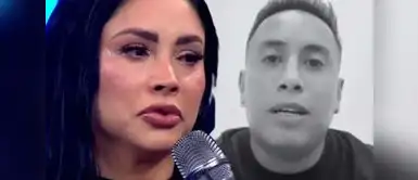 Pamela Franco 'se aleja' a de Christian Cueva. Pamela Franco ‘chotea’ en vivo a Christian Cueva tras su mensaje sobre su hija: "Es solo un compañero"