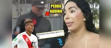 Pedro Aquino es el futbolista que 'trampea' de mañana. Pedro Aquino es AMPAYADO visitando a ‘La Chocolatita’ pese a tener esposa