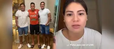 Hermano de Christian Cueva arremete contra hija mayor de Pamela López. Hermano de Christian Cueva ARREMETE contra hija de Pamela López y la INSULTA en VIVO: "¡Mocosa de m… cállate!"