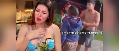 La Uchulú PIERDE LOS PAPELES contra su novio al descubrirlo con otra mujer La Uchulú PIERDE LOS PAPELES contra su novio al descubrirlo con otra mujer en plena calle
