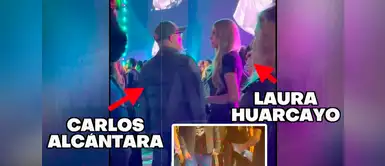 Carlos Alcántara y Laura Huarcayo Carlos Alcántara y Laura Huarcayo son ampayados por cámaras de Magaly en comprometedora situación