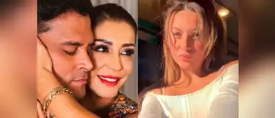 Tania Ríos aseguró tener los mejores recuerdos de su relación con Christian Domínguez. Christian Domínguez y Karla Tarazona "RETROCEDEN" y no llegan a su ceremonia simbólica tras revelaciones de su primera esposa
