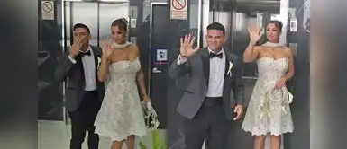 Karla Tarazona y Christian Domínguez se casaron. ¡POR FIN CASADOS! Karla Tarazona y Christian Domínguez sellan su amor en una emotiva boda civil