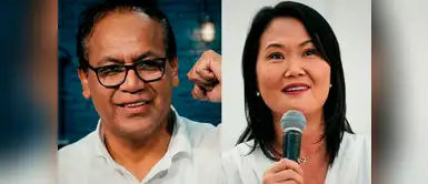 Roberto Sánchez y Keiko Fujimori Roberto Sánchez confirma que NO reconocerá un gobierno de Keiko Fujimori y llama a NUEVA MARCHA