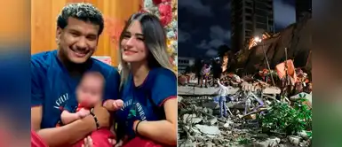 Hector Bello anuncia muerte de su esposa Futbolista que buscaba a su familia tras terremoto en Venezuela confirmó muerte de su esposa: Protegió con su cuerpo a su bebé