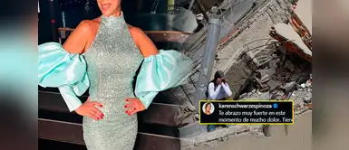 Miss Venezuela confirma la muerte de su madre tras el terremoto. Madre de querida exreina de belleza falleció tras los terremotos en Venezuela: Karen Schwarz le envía conmovedor mensaje