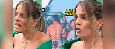 Alejandra Baigorria estalla contra periodista por preguntarle de ampay de Said Palao Alejandra Baigorria PIERDE LOS PAPELES y se va contra periodista DEFENDIENDO a capa y espada a Said Palao por 'ampay': "¡No calumnies!"
