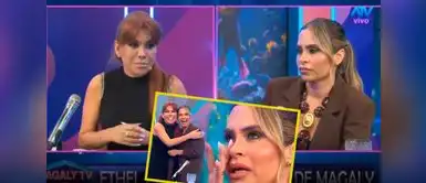 La entrevista entre Magaly Medina y Ethel Pozo estuvo de llena de tensión. Magaly Medina le recordó a Ethel Pozo que la apodó ‘mosca muerta’ por guardar silencio ante Janet Barboza: “Quizás ese fue un error”