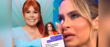 Magaly se refirió a los mensajes del revelador CHAT donde la 'insulta'. Magaly Medina responde con FIRMEZA a Ethel Pozo tras conocerse mensajes insultantes: "Uno tiene que ser agradecido..."