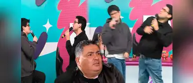 Giacomo y Doménico Benavides sorprenden al enfrentarse en plena transmisión Giacomo y Doménico Benavides sorprenden al enfrentarse en plena transmisión